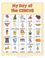 Circus Vocabulary List Thumbnail