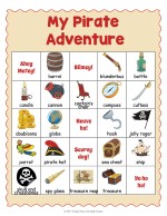 Pirate Vocabulary List Thumbnail